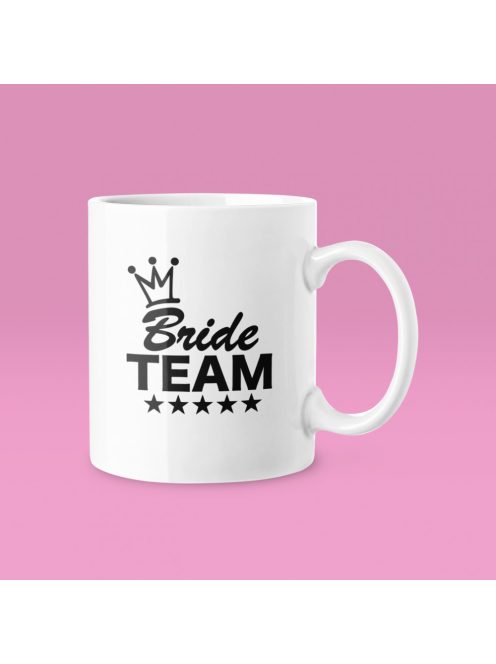 Bride team bögre