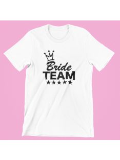 Bride team női póló lánybúcsúra