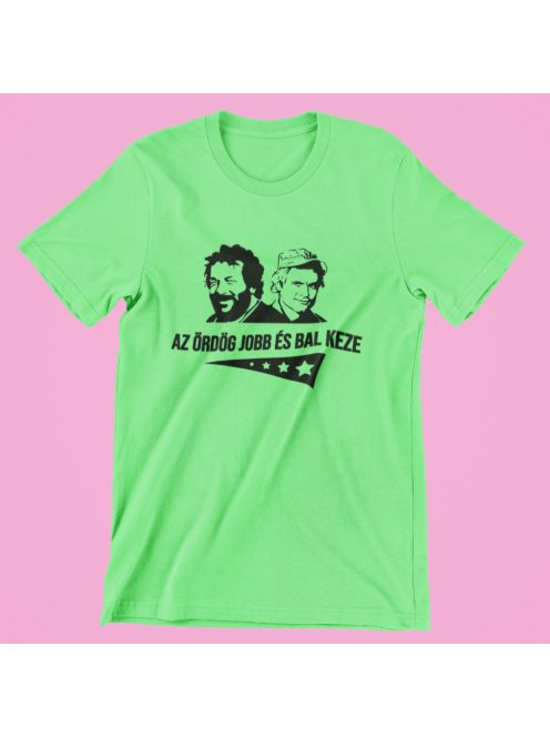 Bud Spencer és Terence Hill Az ördög jobb és bal keze férfi póló