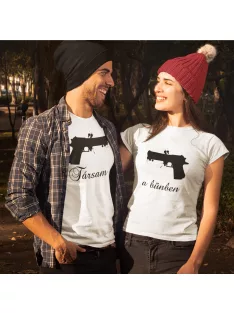 Társam a bűnben páros póló