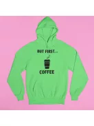 But first coffee pulóver