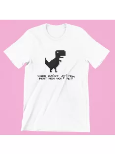 Csak azért jöttem, mert nem volt net férfi póló