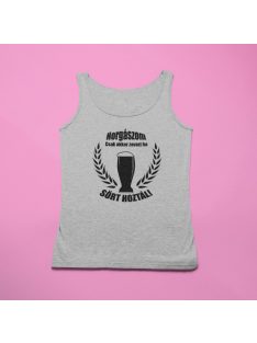    Horgászom csak akkor zavarj ha sört hoztál! (v2) férfi atléta