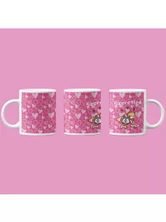 Cuki kutyusos szeretlek bögre