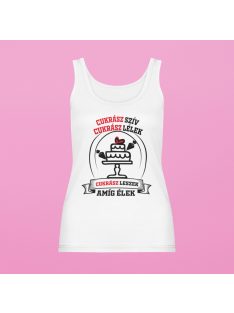   Cukrász szív cukrász lélek cukrász leszek amíg élek női atléta