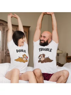 Double Trouble páros póló