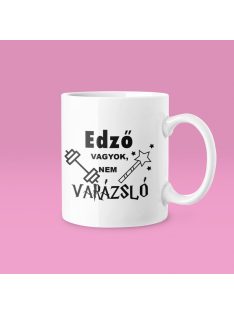 Edző vagyok, nem varázsló bögre