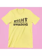 Edzős evolúció női póló