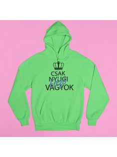 Csak nyugi, edző vagyok pulóver