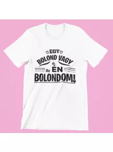 Egy bolond vagy, az én bolondom férfi póló