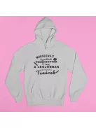 Mindenkit egyenlőnek teremtettek de csak a legjobbak lehetnek tanárok pulóver