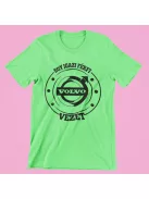 Egy igazi férfi Volvot vezet férfi póló