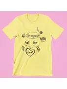 Éhes vagyok, én is női póló