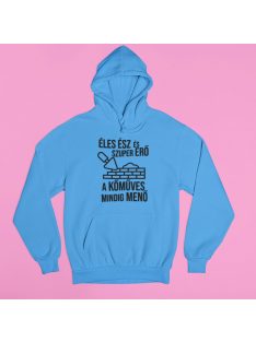 Éles ész és szupererő a kőműves mindig menő pulóver