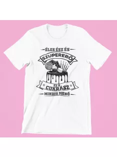   Éles ész és szupererő, ez a Cukrász mindig menő férfi póló