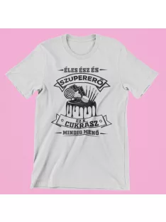   Éles ész és szupererő, ez a Cukrász mindig menő férfi póló