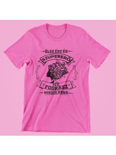   Éles ész és szupererő, ez a Fodrász mindig menő női póló