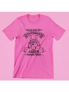   Éles ész és szupererő, ez a Gamer mindig menő női póló