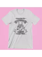 Éles ész és szupererő, ez a Gamer mindig menő női póló