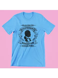   Éles ész és szupererő, ez a Keresztapa mindig menő férfi póló