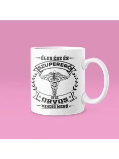 Éles ész és szupererő, ez az Orvos mindig menő bögre