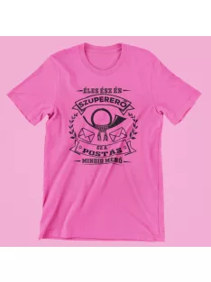   Éles ész és szupererő, ez a Postás mindig menő női póló