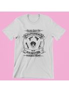 Éles ész és szupererő, ez a Rendőr mindig menő férfi póló