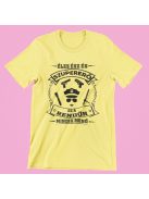 Éles ész és szupererő, ez a Rendőr mindig menő v2 női póló