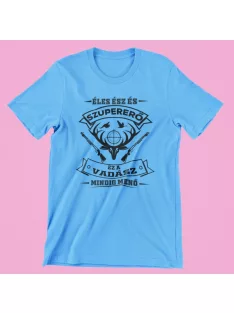   Éles ész és szupererő, ez a Vadász mindig menő férfi póló