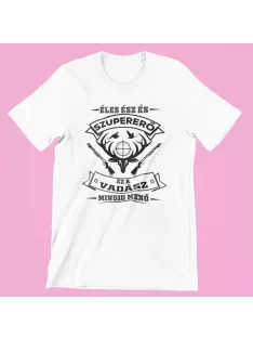   Éles ész és szupererő, ez a Vadász mindig menő női póló