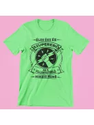 Éles ész és szupererő, ez a Villanyszerelő mindig menő férfi póló