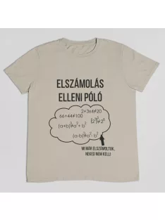 Elszámolás ellen póló