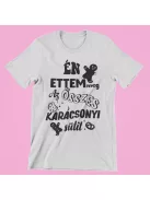 Én ettem meg az összes karácsonyi sütit férfi póló