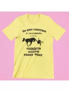 Én nem leestem a lovamról női póló