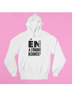 Én vagyok a főnök! Van kérdés? pulóver