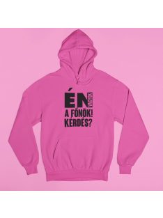 Én vagyok a főnök! Van kérdés? pulóver