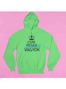 Csak nyugi, értékesítő vagyok pulóver
