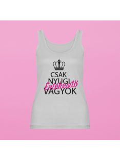 Csak nyugi, értékesítő vagyok (v2) női atléta