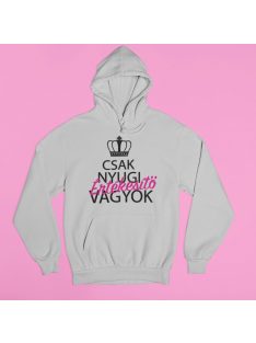 Csak nyugi, értékesítő vagyok (v2) pulóver