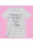 Fejtsd meg az "i"-t férfi póló