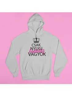  Csak nyugi, fodrász vagyok (v2) pulóver