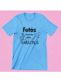  Fotós vagyok, nem varázsló férfi póló