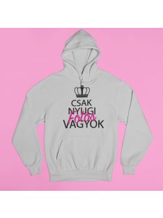 Csak nyugi, fotós vagyok (v2) pulóver