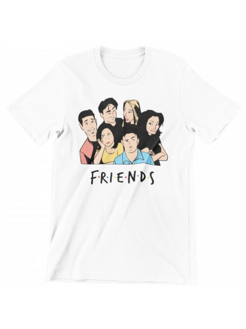 Friends rajzolt gyerek póló