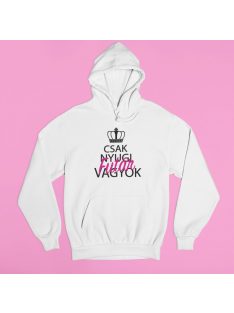 Csak nyugi, futár vagyok (v2) pulóver