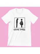 Game over terhes férfi póló
