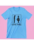 Game over terhes férfi póló