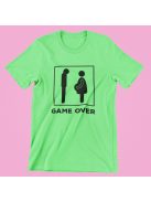 Game over terhes férfi póló