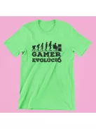 Gamer evolúció PC férfi póló