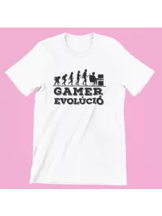 Gamer evolúció PC női póló